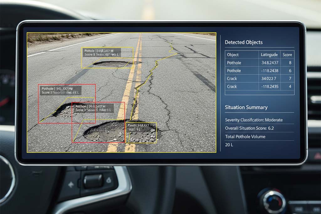 RoadMetric App Dashboard