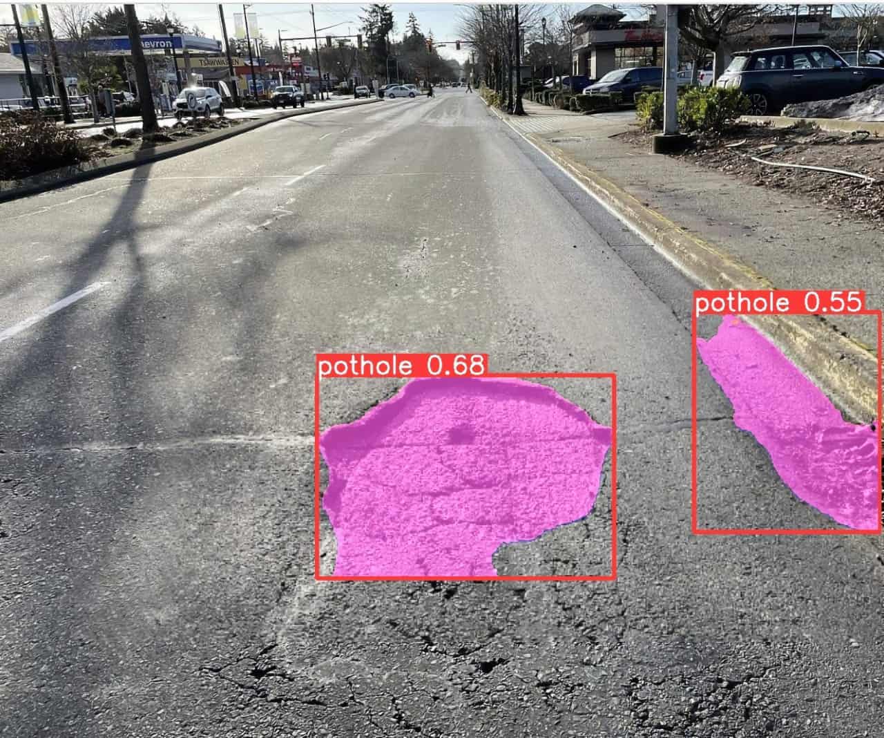 Pothole Detection & Segmentation